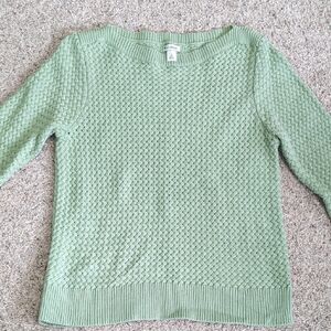 L.L. Bean Light Green Sweater Size-Small